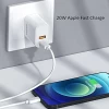 Carregador De Viagem Dual USB + Type-C PD 20W Rock Space
