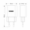 Carregador Fast Charging Turbo Usb 18w Taschibra 12050003