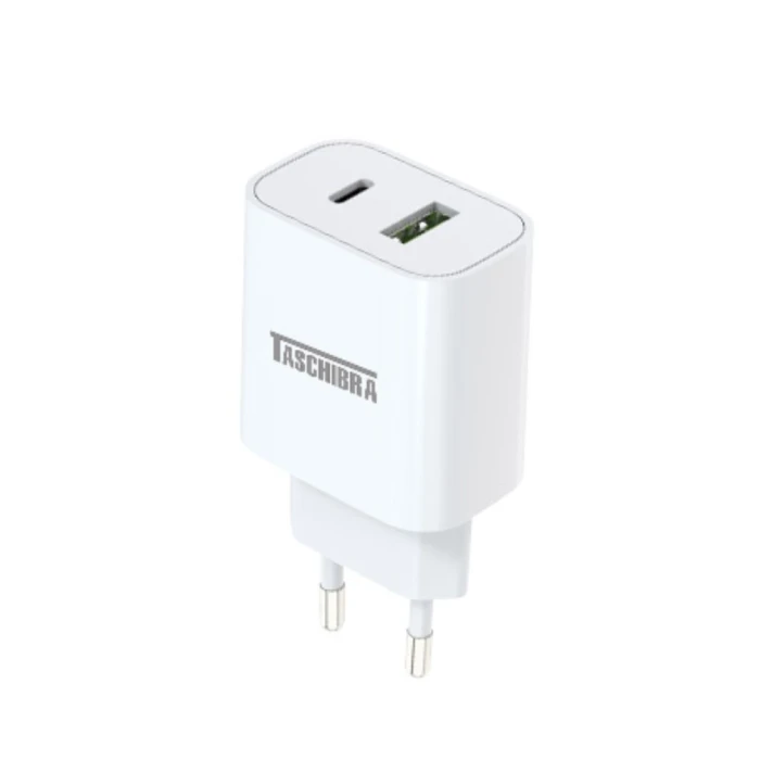 Carregador Fast Charging Turbo Usb-A/C Taschibra 12050005