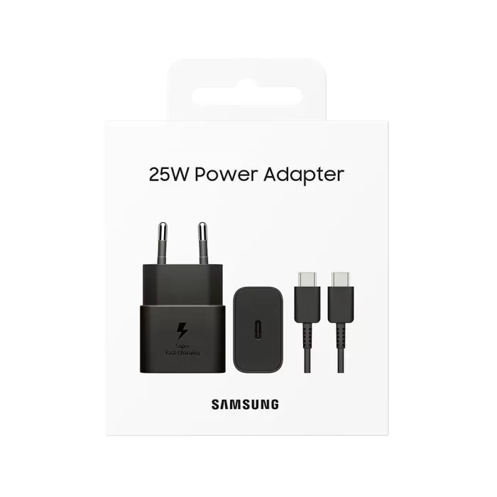 Carregador Original Samsung 25W Super Rápido Fonte + Cabo