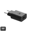 Carregador Celular Turbo 20W Usb Compatível Motorola Preto