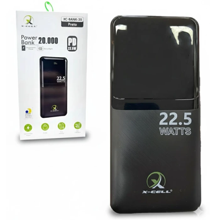 Carregador Portatil Powerbank 22.5w Xc-Bank-35