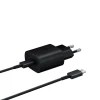 Carregador Samsung 25w USB-C Super Fast Charging Preto