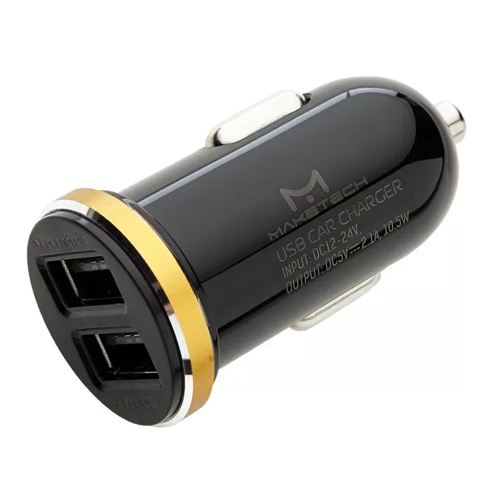 Carregador Veicular 2,1A Lightning Preto Maketech Novo