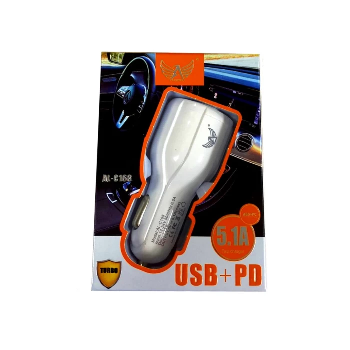 Carregador Veicular Ltomax Usb+Pd 5,1A Novo 25W Novo