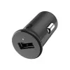 Carregador Veicular Turbo 15W Micro Usb Motorola Preto Novo