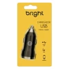 Carregador Veicular Usb 5V 1A Bright Preto Novo