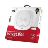 Carregador Wireless De Mesa Sem fio Elg Novo Branco