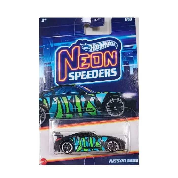 Carrinho Hot Wheels Neon Speeders Nissan 350Z Hrw74