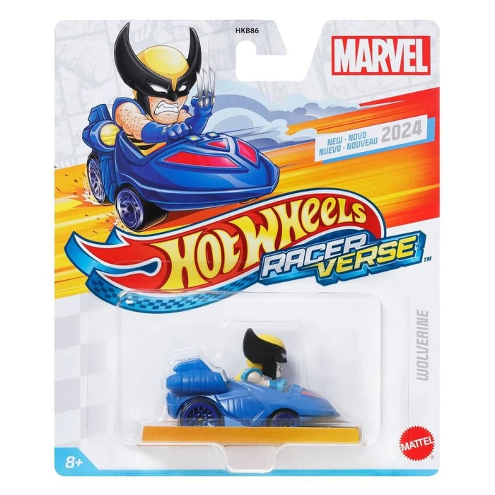 Carrinho Hot Wheels Racerverse Marvel Wolverine HRT16