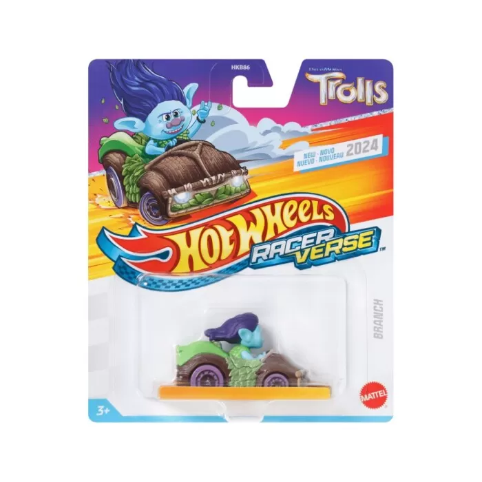 Carrinho Hot Wheels Racerverse Trolls Branch 2024 Mattel