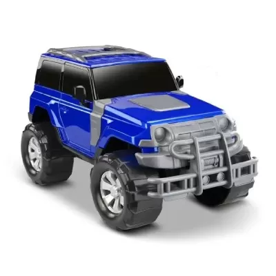 Carrinho Jipe Azul Jeep Render Force C/ 32cm Roma