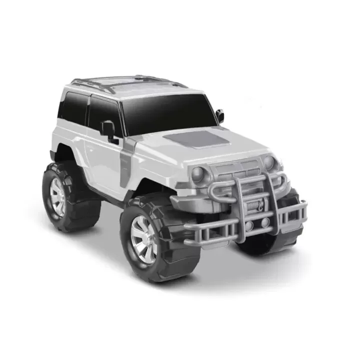 Carrinho Jipe Branco Jeep Render Force C/ 32cm Roma