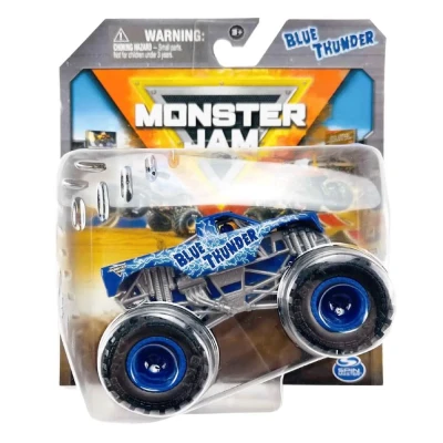 Carrinho Monster Jam Blue Thunder True Metal 2025