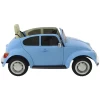 Carro Elétrico Infantil Beetle Fusca 12V Azul Com Som Novo