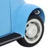 Carro Elétrico Infantil Beetle Fusca 12V Azul Com Som Novo