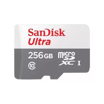 Cartão De Memoria Micro SD 256GB 100mb/s Com Adaptador