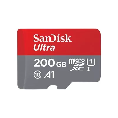 Cartão Micro Sd Sandisk 200Gb 120Mb Adaptador Uhs Novo