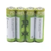 Cartela De Pilha Aa Zinco Com 4 Unidades Fx-2az Flex