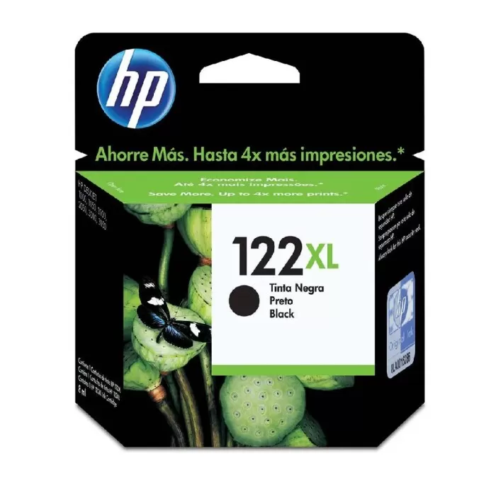 Cartucho De Tinta Para Impressora Hp 122XL Preto CH563HB