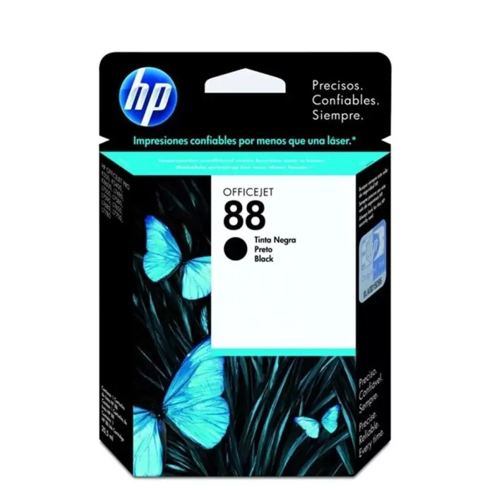 Cartucho De Tinta Para Impressora Hp 88 C9385Al Cor Preto