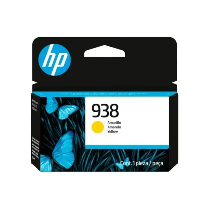 Cartucho De Tinta Para Impressora Hp 938 Amarela 10ml
