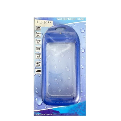 Case A Prova De Agua Para Celular Le-1055 Cor Azul