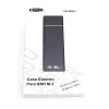 Case/Adaptador Para Ssd Sata M.2 Preto Tipo-C Dex Novo