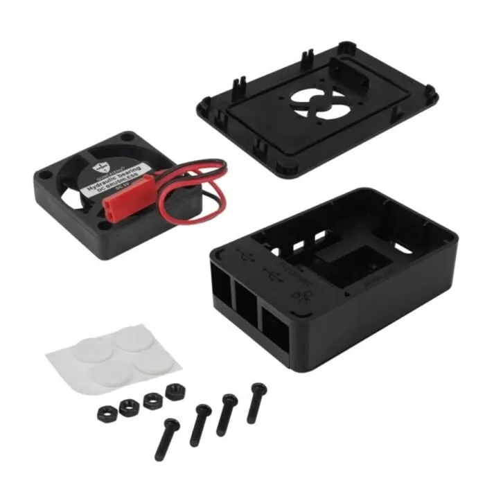 Case Para Raspberry Pi 4B C/ Ventoinha 010-0376 Novo