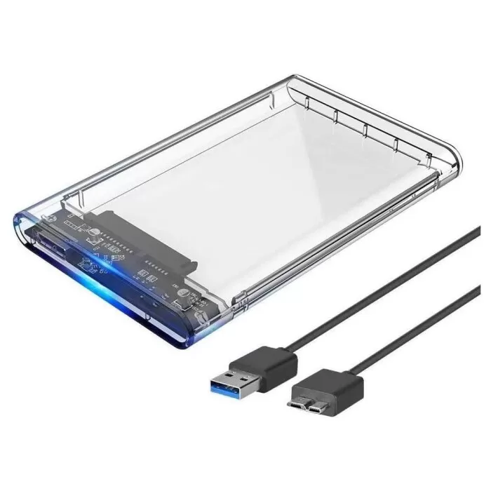 Case Transparente Para Hd Externo Usb 3,0 Lt-P5628 Novo