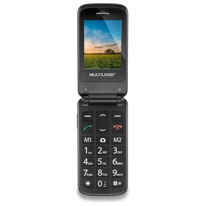 Celular Simples Flip Vita Cor Vermelho P9021 Multilaser