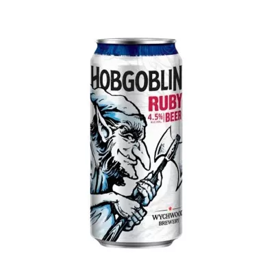 Cerveja Hobgoblin Legend Ruby Beer Lata 500ml Wychwood