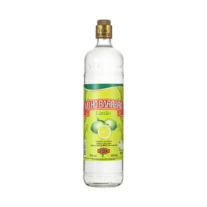 Chacaça Velho Barreiro Limão 910Ml