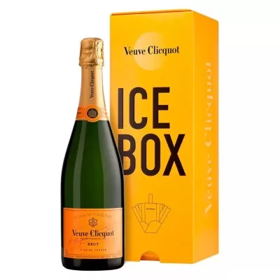 Champagne Veuve Clicquot Brut 750 mL Ice Box Francês