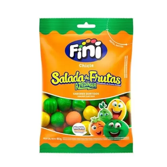 Chiclete Fini Salada De Frutas 80G