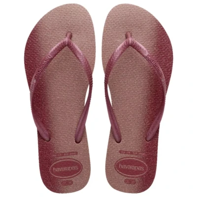 Chinelo Havaianas De Dedo Feminino Slim Gloss Amaranto 35/36