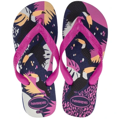 Chinelo Havaianas De Dedo Feminino Top Tropical Vibes 35/36