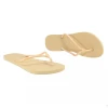 Chinelo Havaianas De Dedo Feminino Tube Dourado 37/38