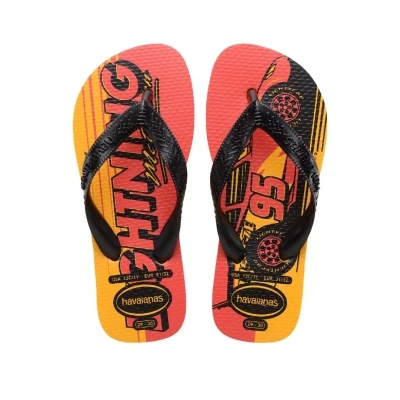 Chinelo Havaianas De Dedo Kids Cars Cor Amarelo Pop 25/26