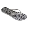 Chinelo Havaianas De Dedo Slim Animals Cor Cinza 37/38