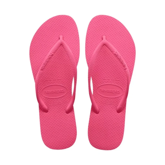 Chinelo Havaianas De Dedo Slim Feminino Pink Fever 39/40