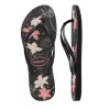 Chinelo Havaianas De Dedo Slim Organic Preto/Rosa 35/36