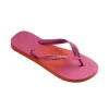 Chinelo Havaianas De Dedo Top Fashion Blood Orange 37/38