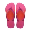 Chinelo Havaianas De Dedo Top Fashion Blood Orange 37/38