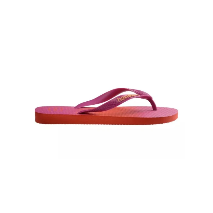 Chinelo Havaianas De Dedo Top Fashion Blood Orange 37/38