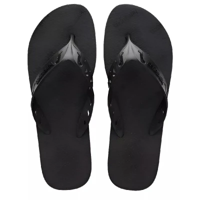 Chinelo Havaianas De Dedo Track Go Masculino Preto 37/38