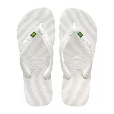 Chinelo Havaianas De Dedo Unissex Branco 43/44