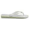 Chinelo Havaianas De Dedo Unissex Branco Brasil 39/40