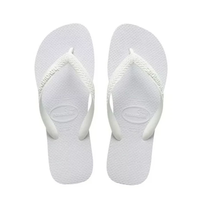 Chinelo Havaianas De Dedo Unissex Top Branco 43/44