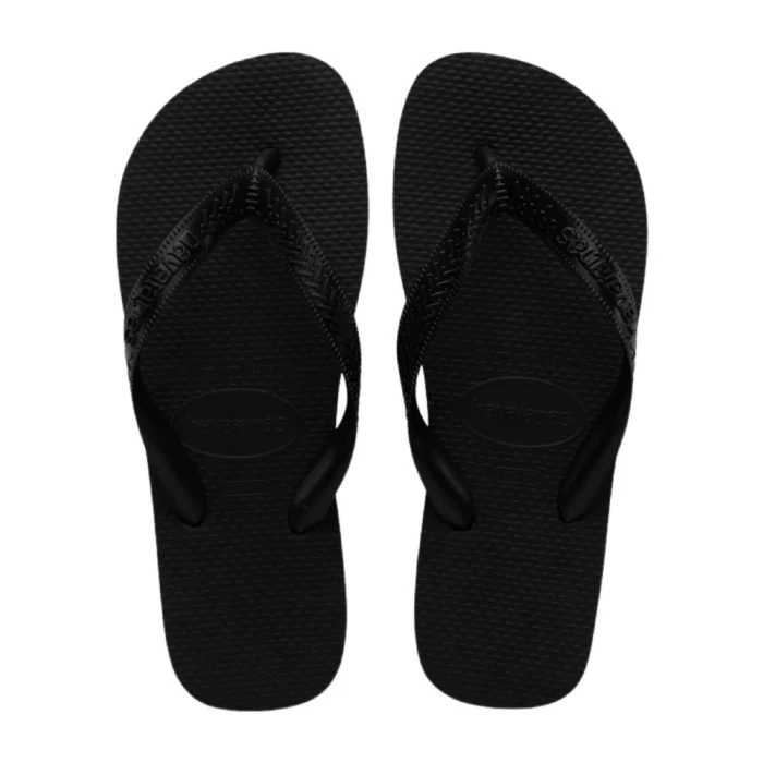 Chinelo Havaianas De Dedo Unissex Top Cor Preto 43/44